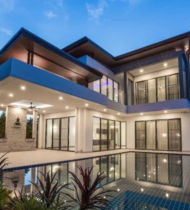 The Pool Pavilion — Modern Contemporary tropical residence by HOH Luxe